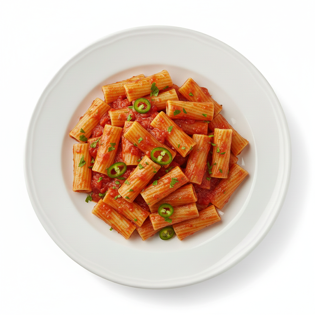 36. Rigatoni all' Arrabiata (scharf)